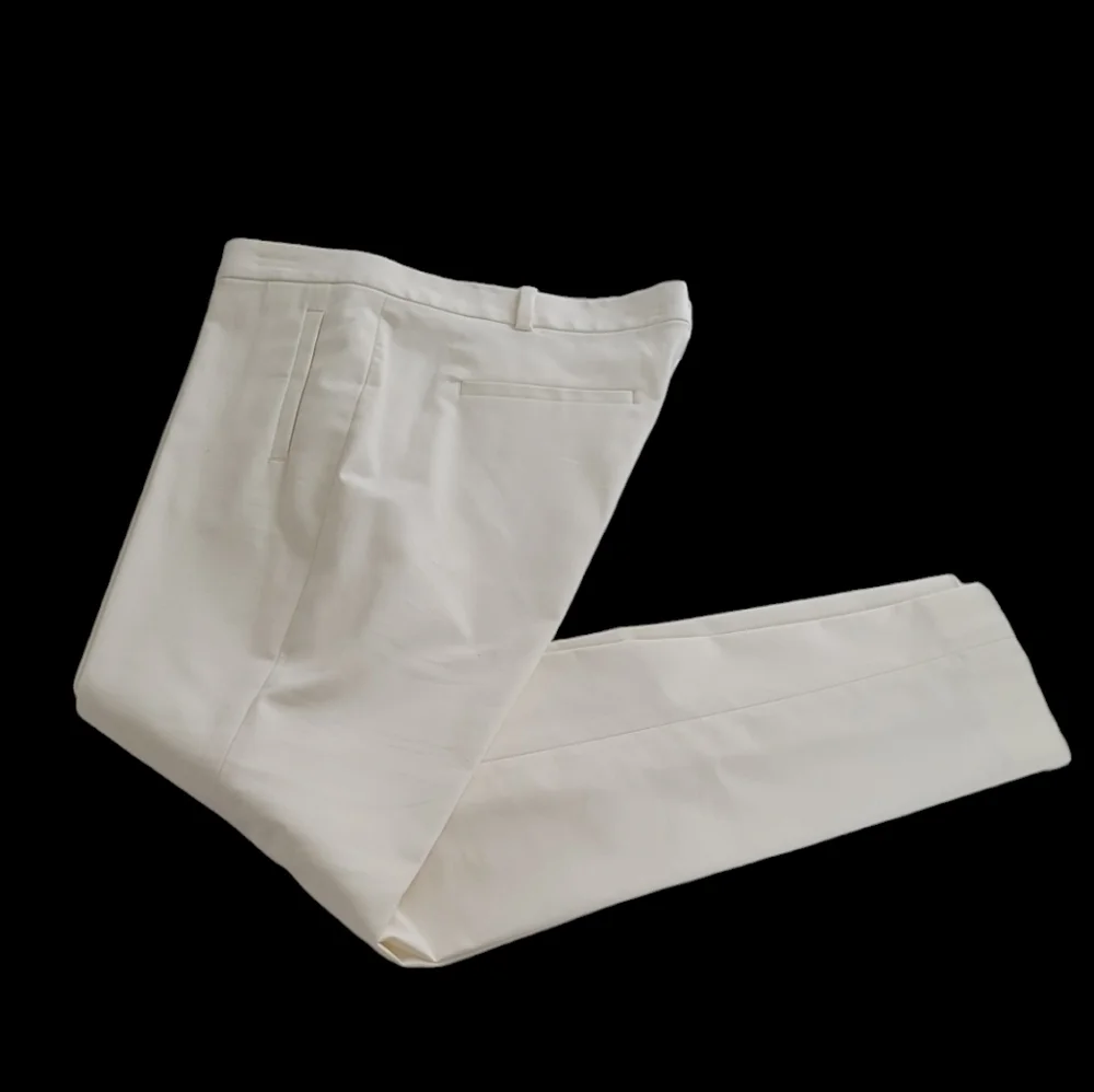 Joseph Mid-Rise Straight-Leg Cady Pants - Picture 13 of 16
